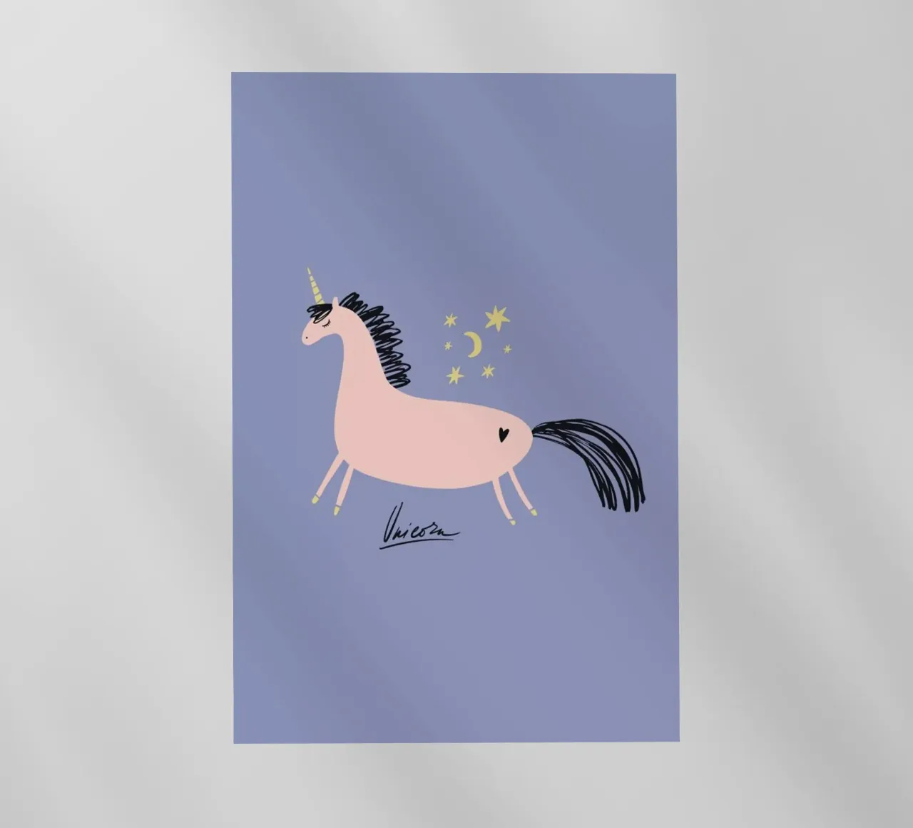 Unicorn Magic pellicola backlit da Little Flourishes