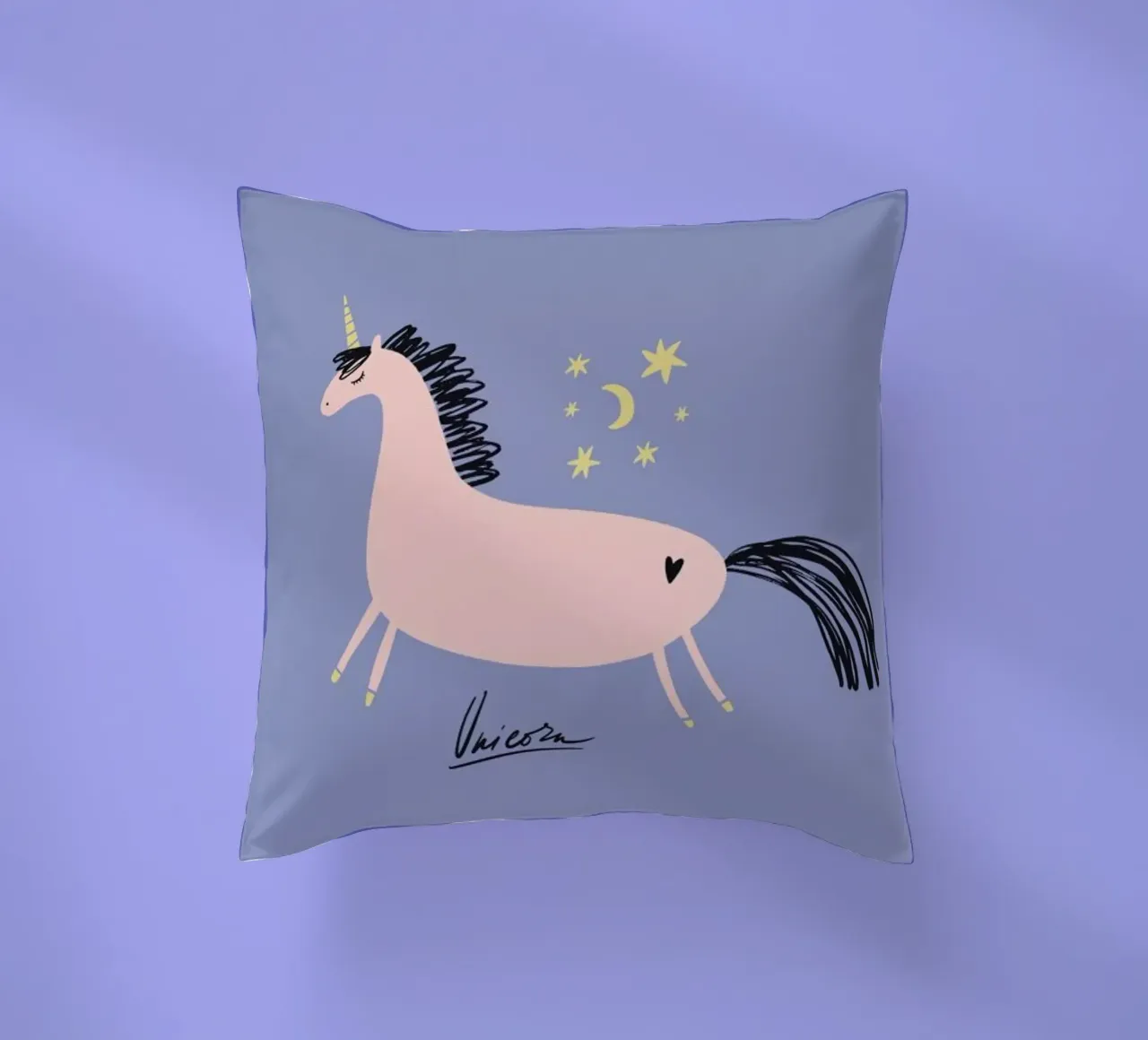 Unicorn Magic cuscino da Little Flourishes