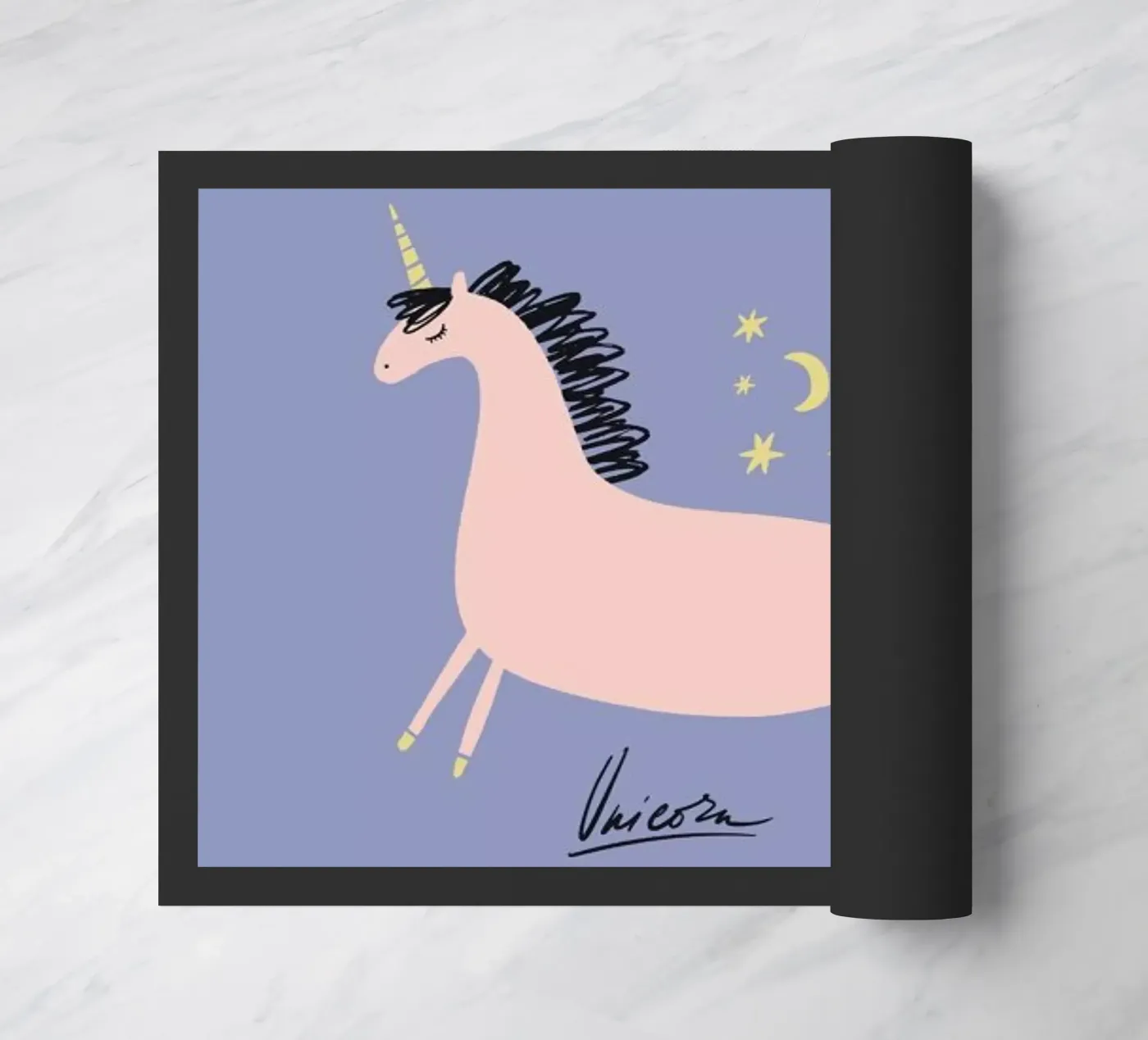 Unicorn Magic deurmat van Little Flourishes