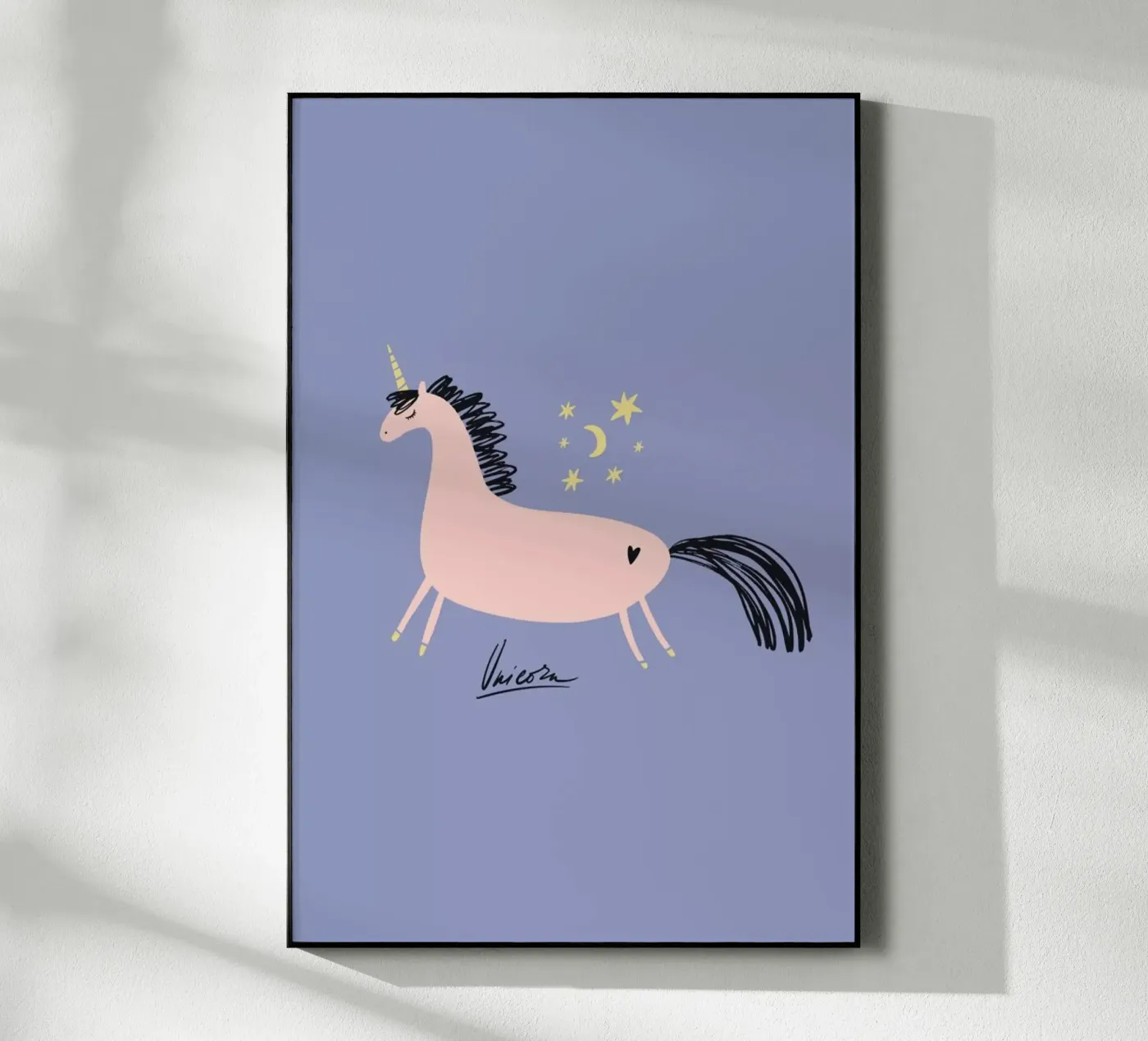 Unicorn Magic plexiglas de Little Flourishes