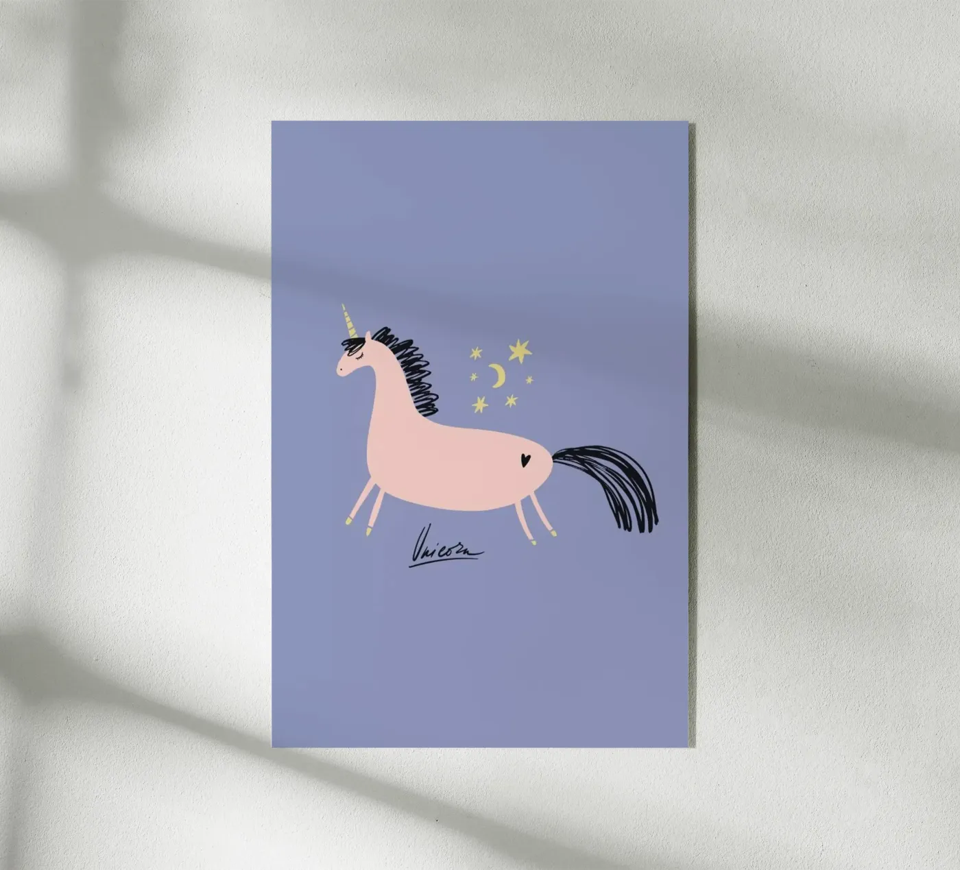 Unicorn Magic plexiglas de Little Flourishes