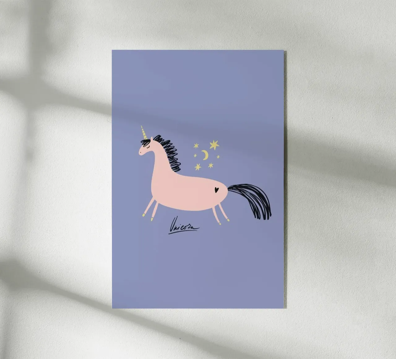 Unicorn Magic acrylic glass by Little Flourishes