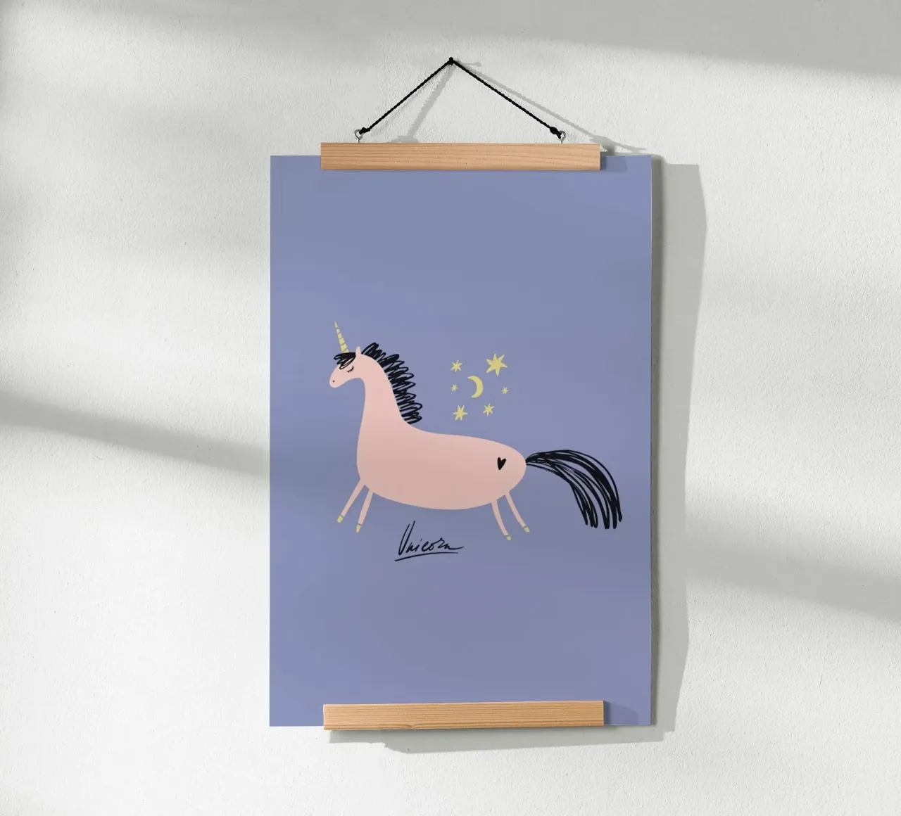 Unicorn Magic poster da Little Flourishes