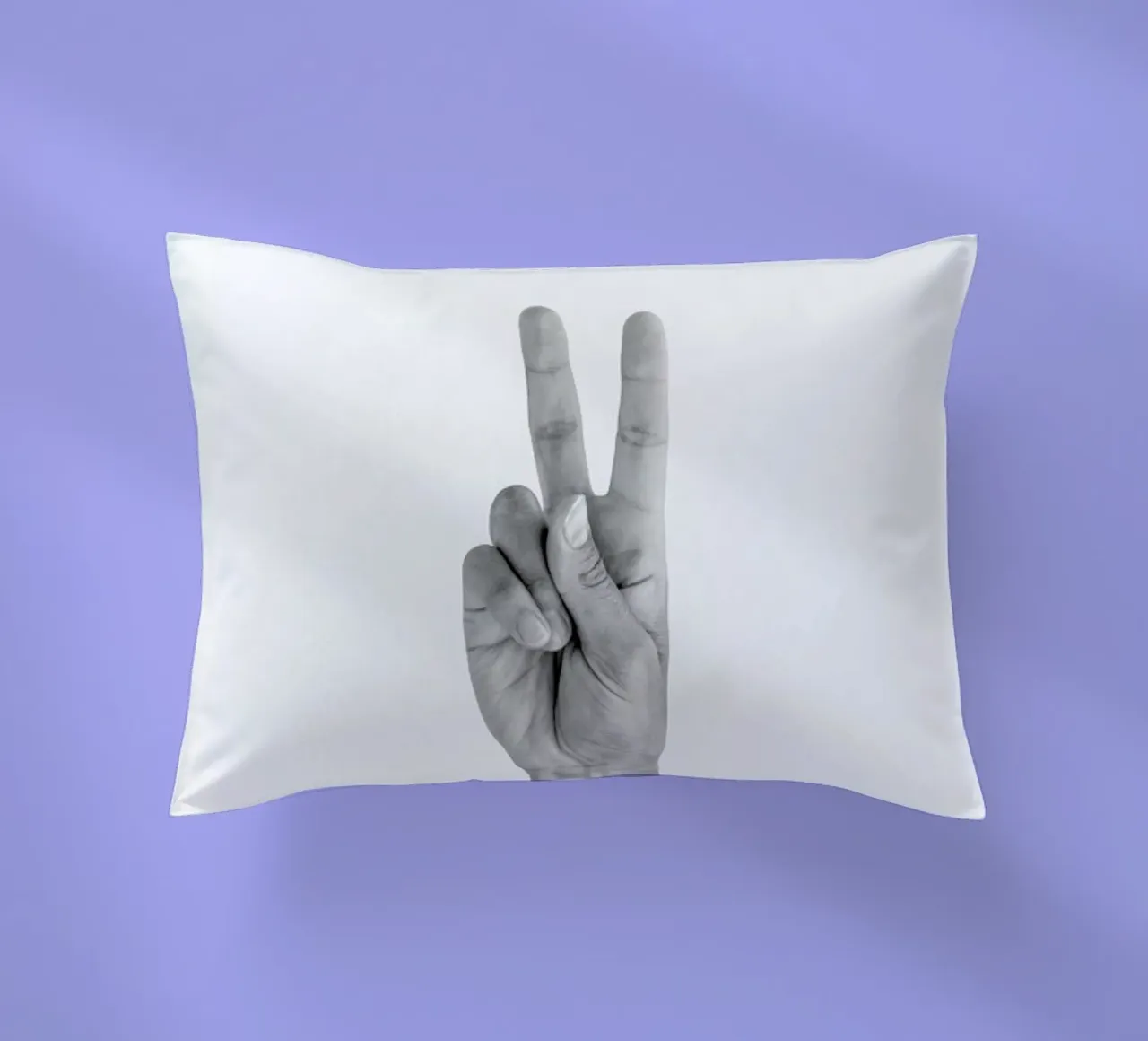Vegan Peace cuscino da Studio Nahili
