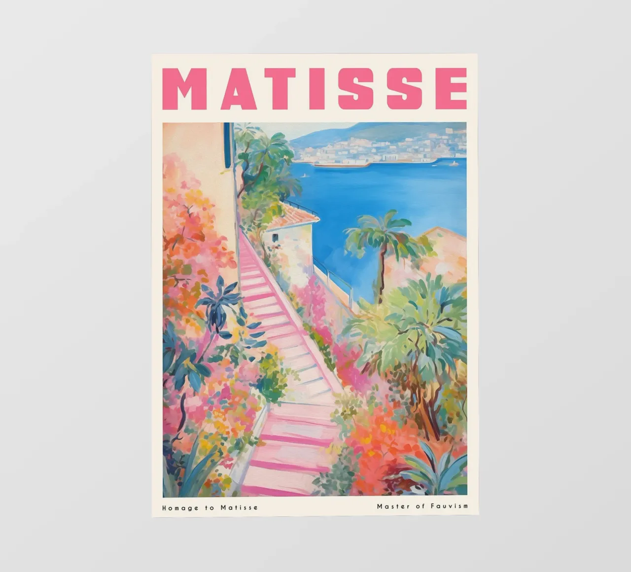 Matisse Mediterranean pellicola backlit da Trending Art Company