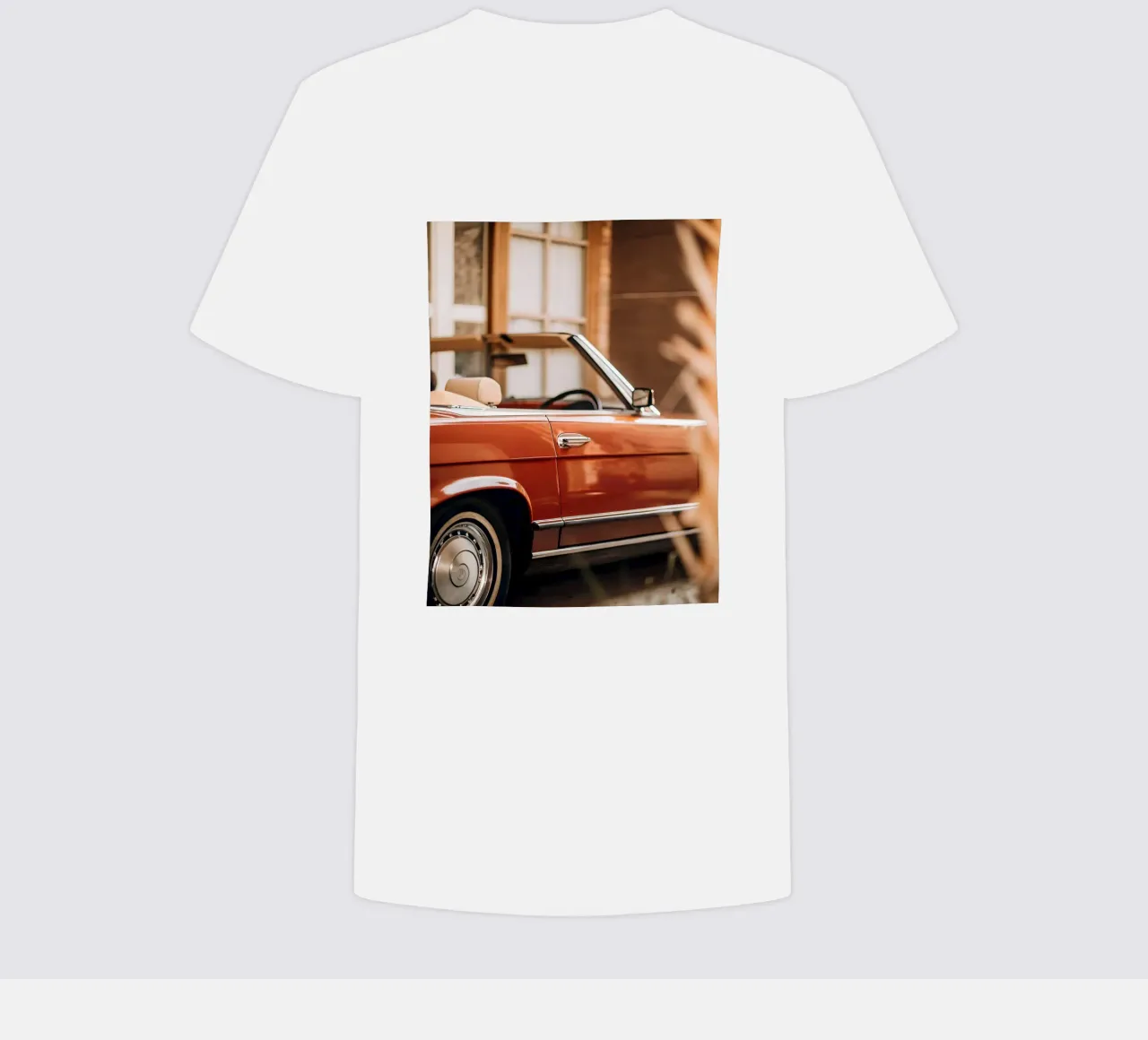 Red Classic Car Kinder T-Shirt von CAR EDITION