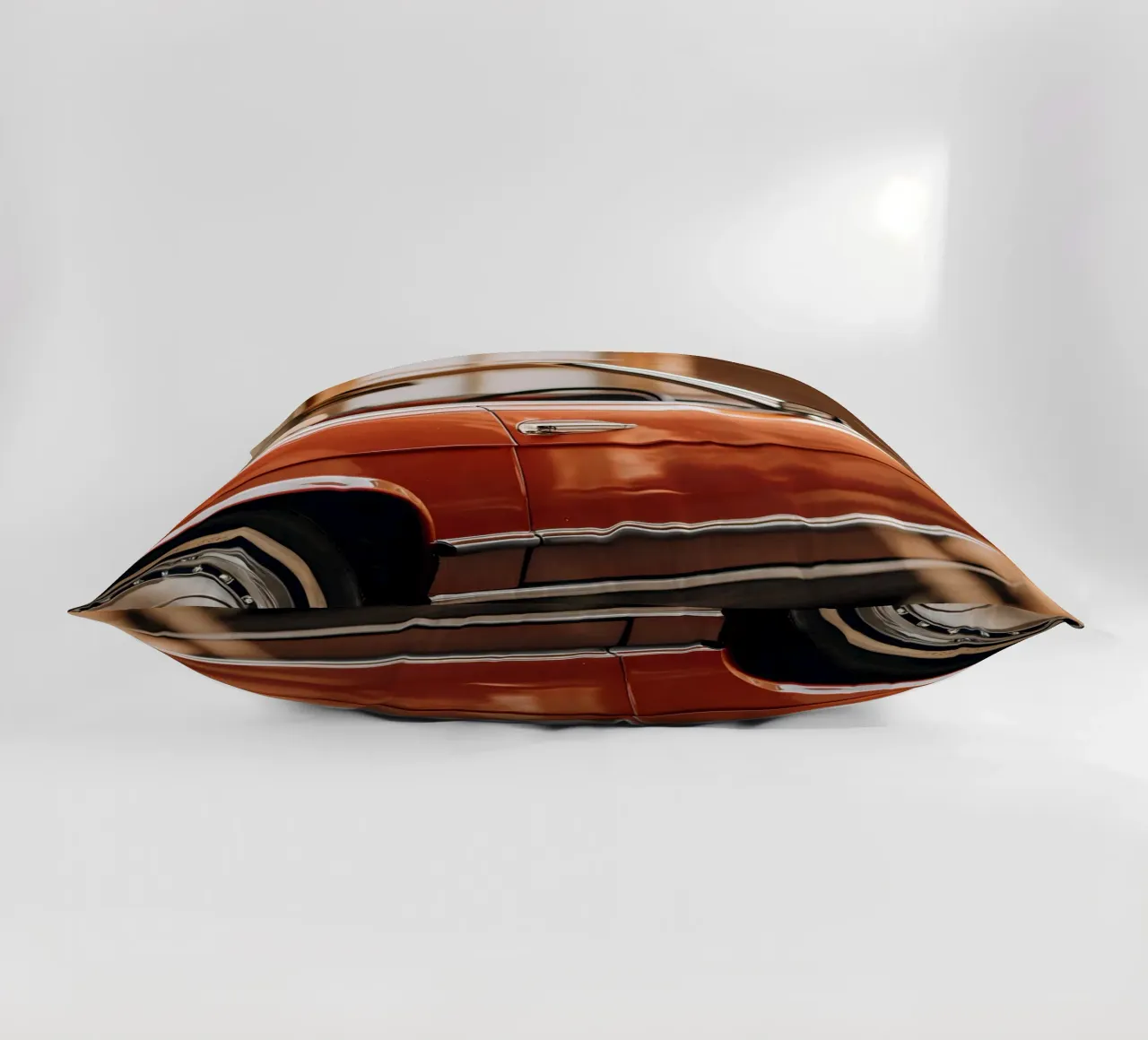Auto d'epoca rossa cuscino da CAR EDITION