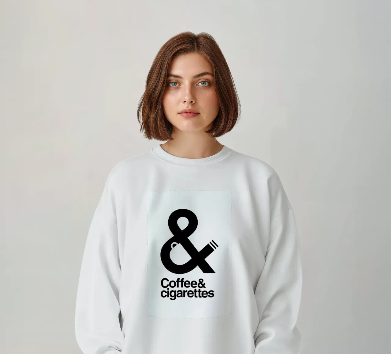 Coffee And Cigarettes 01 felpa da Viktor Hertz