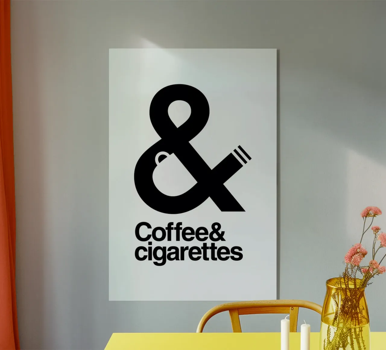 Coffee And Cigarettes 01 plexiglass da Viktor Hertz