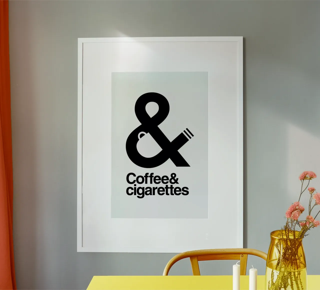 Coffee And Cigarettes 01 carta hahnemühle da Viktor Hertz