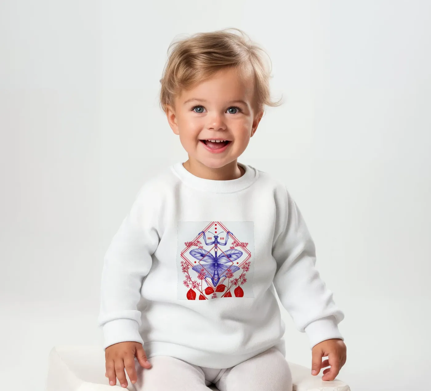 Evolution 3 felpa neonato da The White Deer