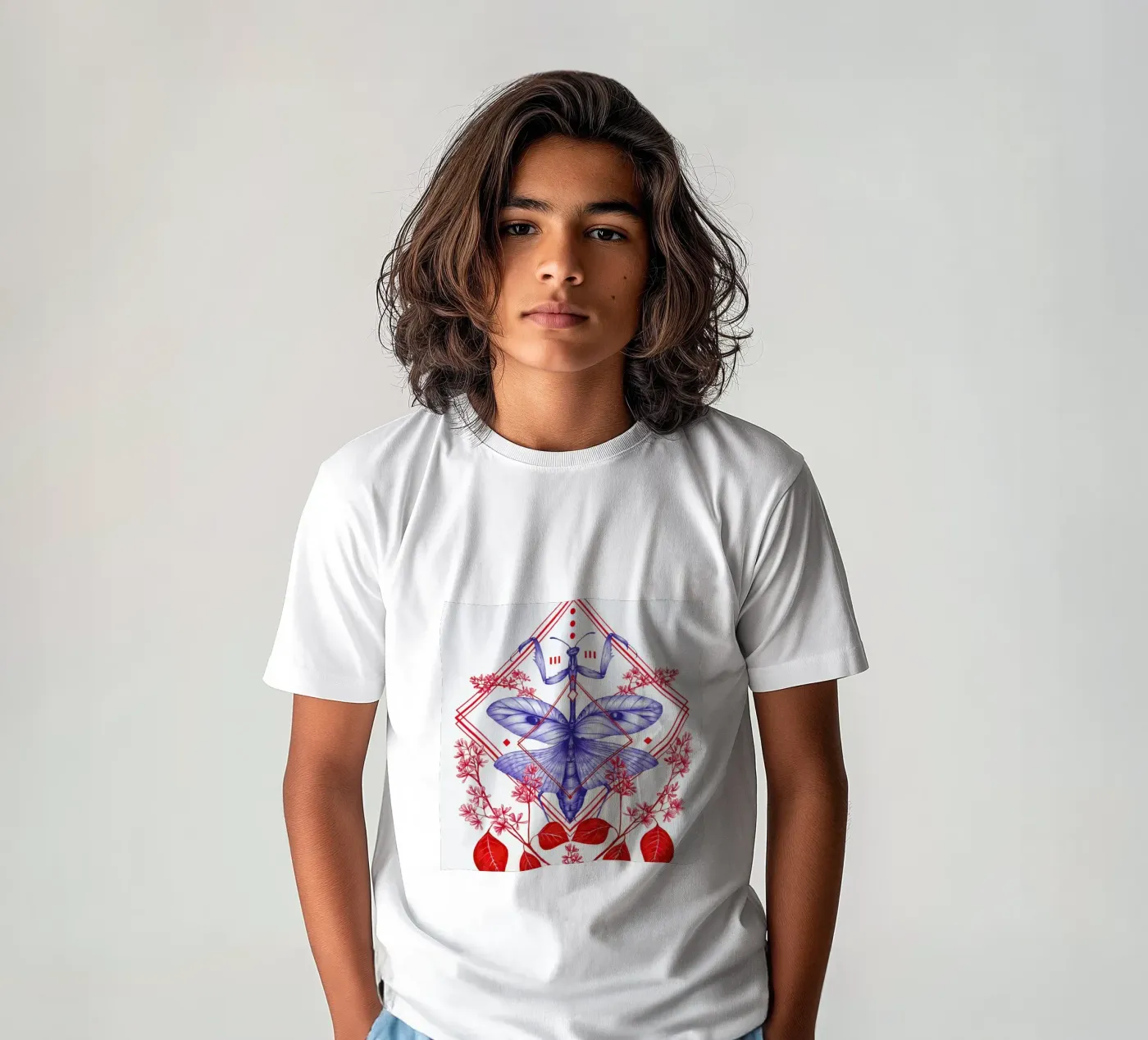 Evolution 3 kinder t-shirt van The White Deer