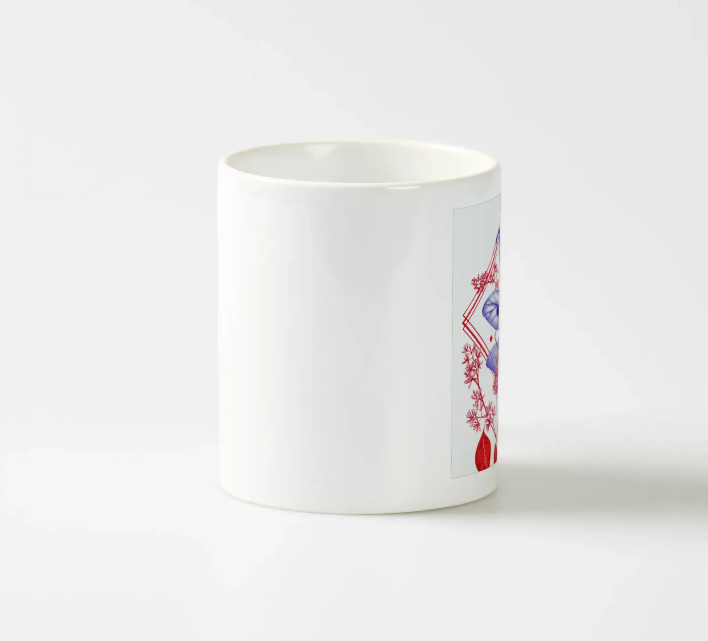 Evolution 3 ceramic mug by The White Deer
