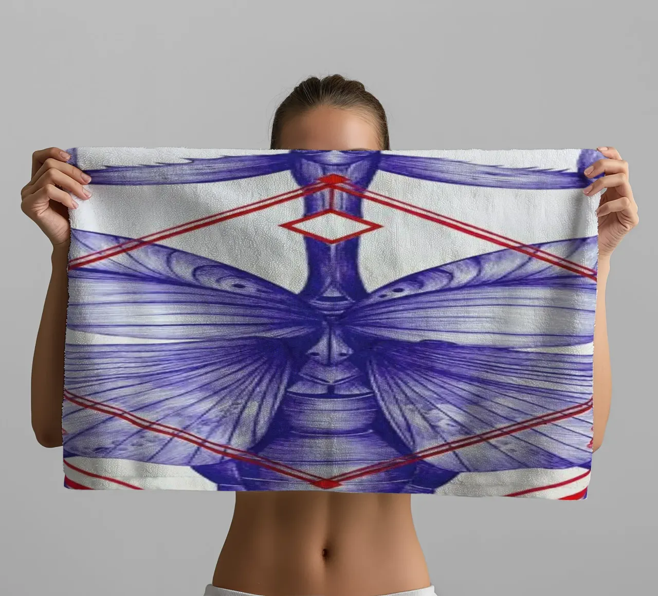 Evolution 3 towel by The White Deer