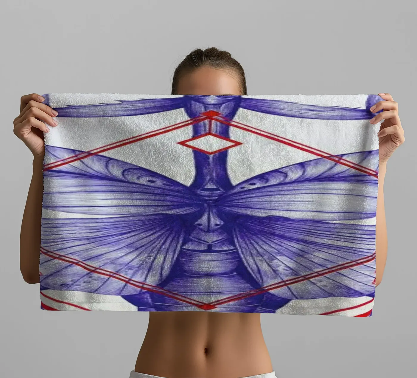 Evolution 3 towel by The White Deer