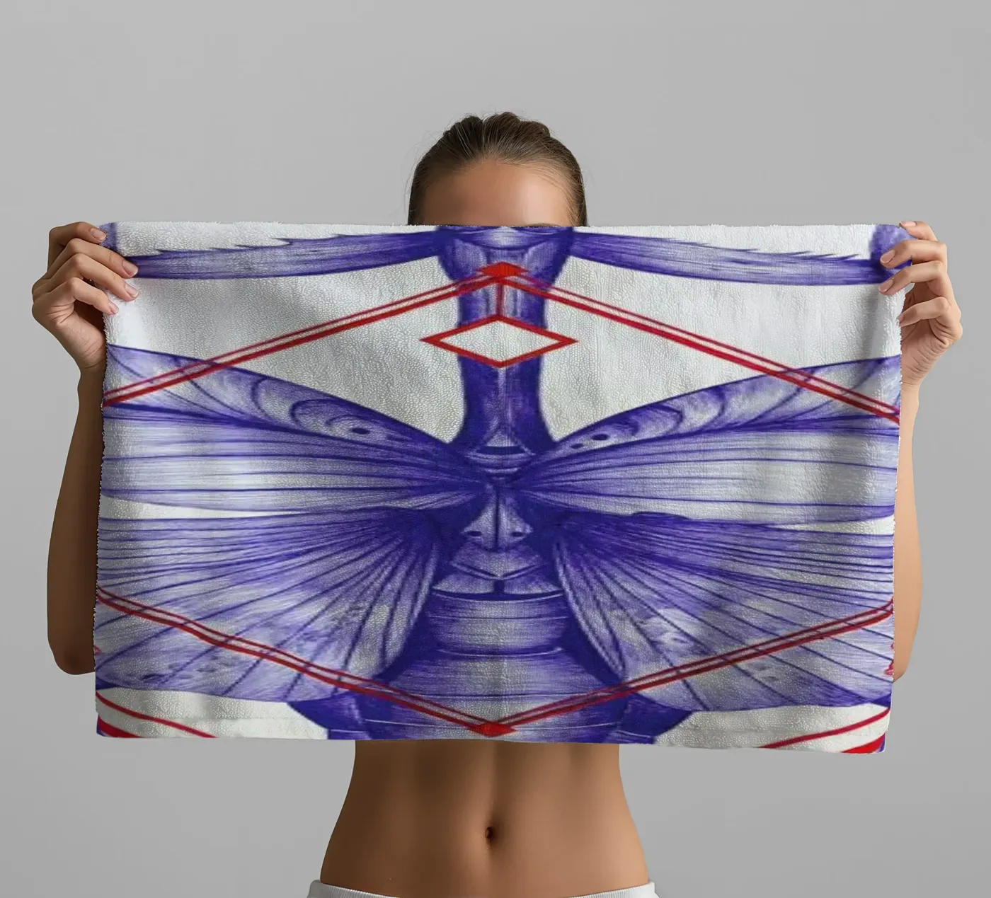 Evolution 3 towel by The White Deer