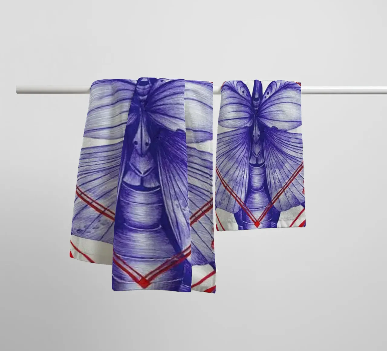 Evolution 3 asciugamano da bagno da The White Deer