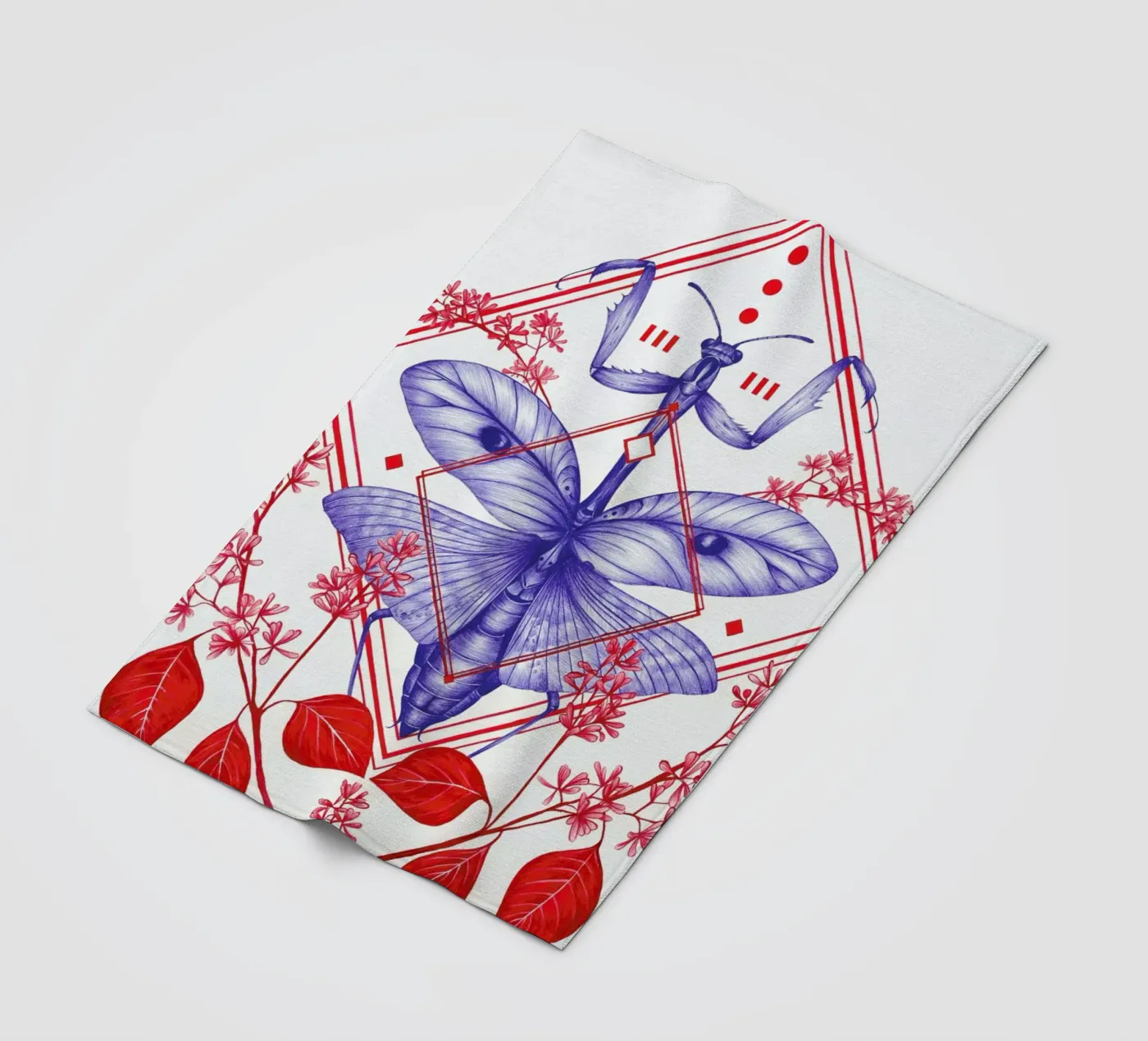 Evolution 3 fleecedeken van The White Deer