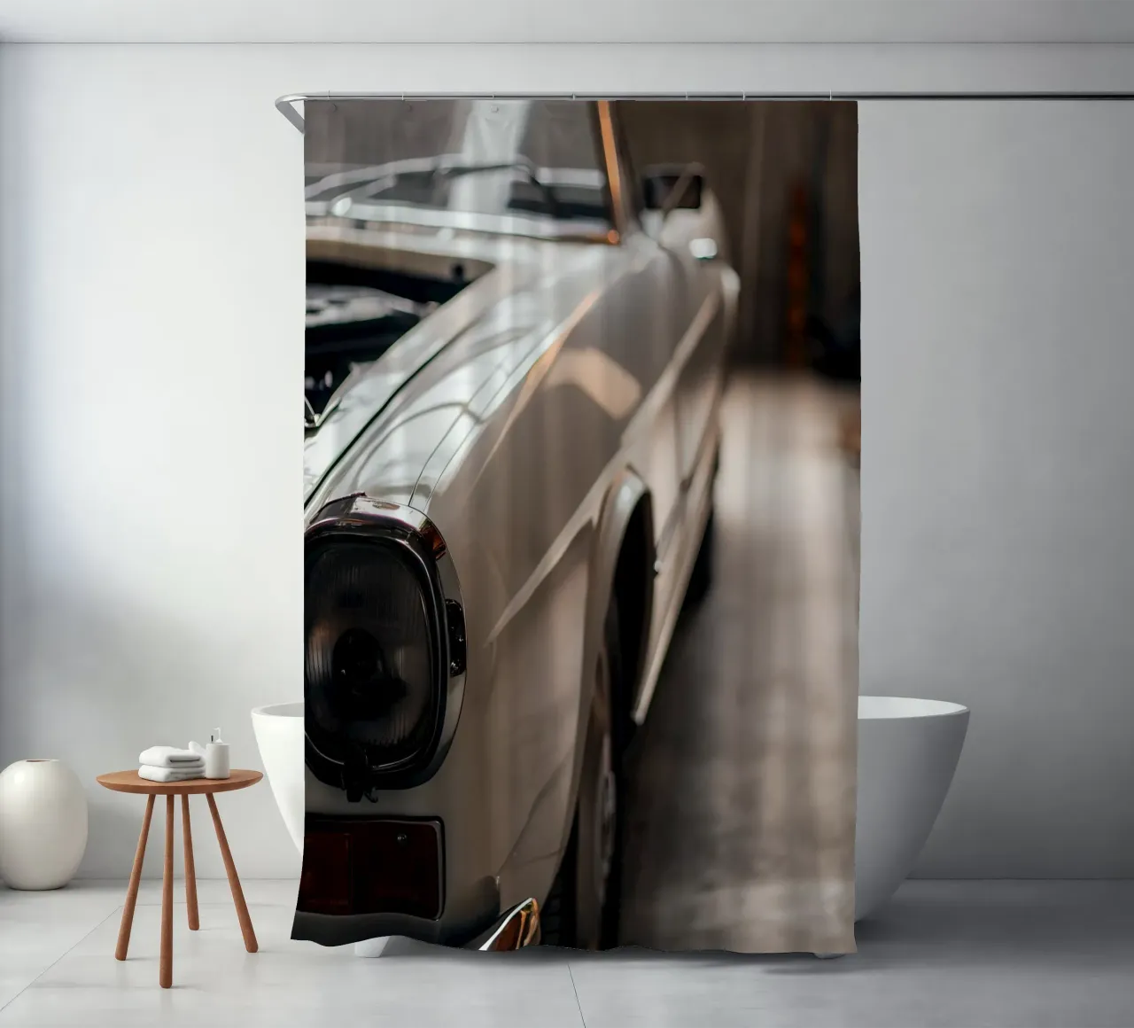 Voitures de collection rideau de douche de CAR EDITION