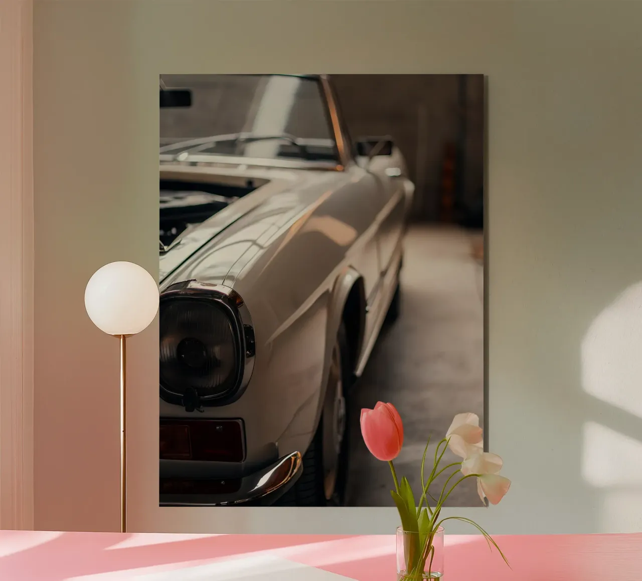 Auto d'epoca alluminio dibond da CAR EDITION
