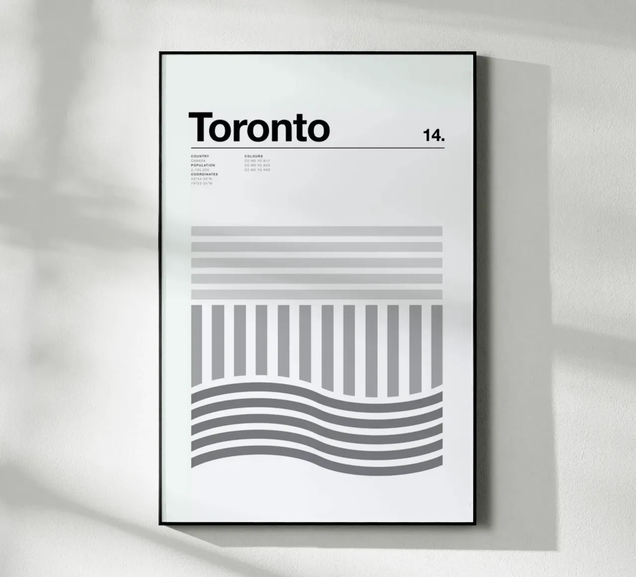 Toronto acrylic glass by Nick Barclay