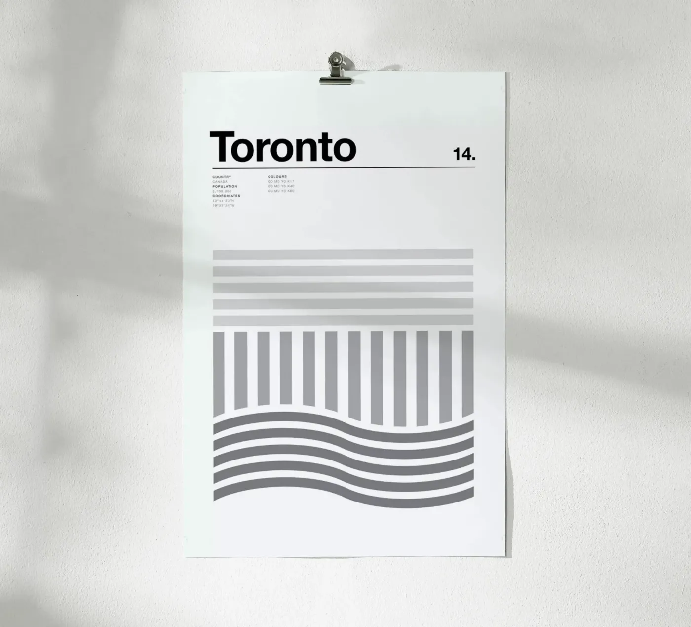 Toronto poster de Nick Barclay