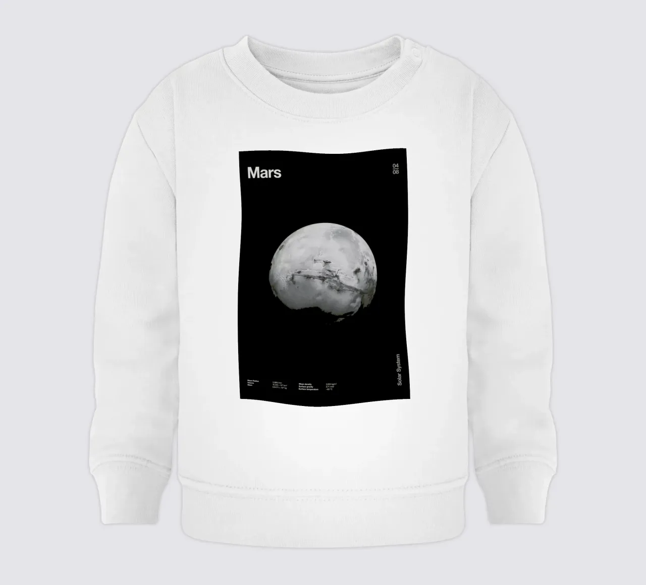 Mars felpa neonato da Florent Bodart