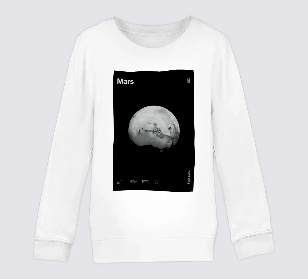 Mars felpa bambino da Florent Bodart