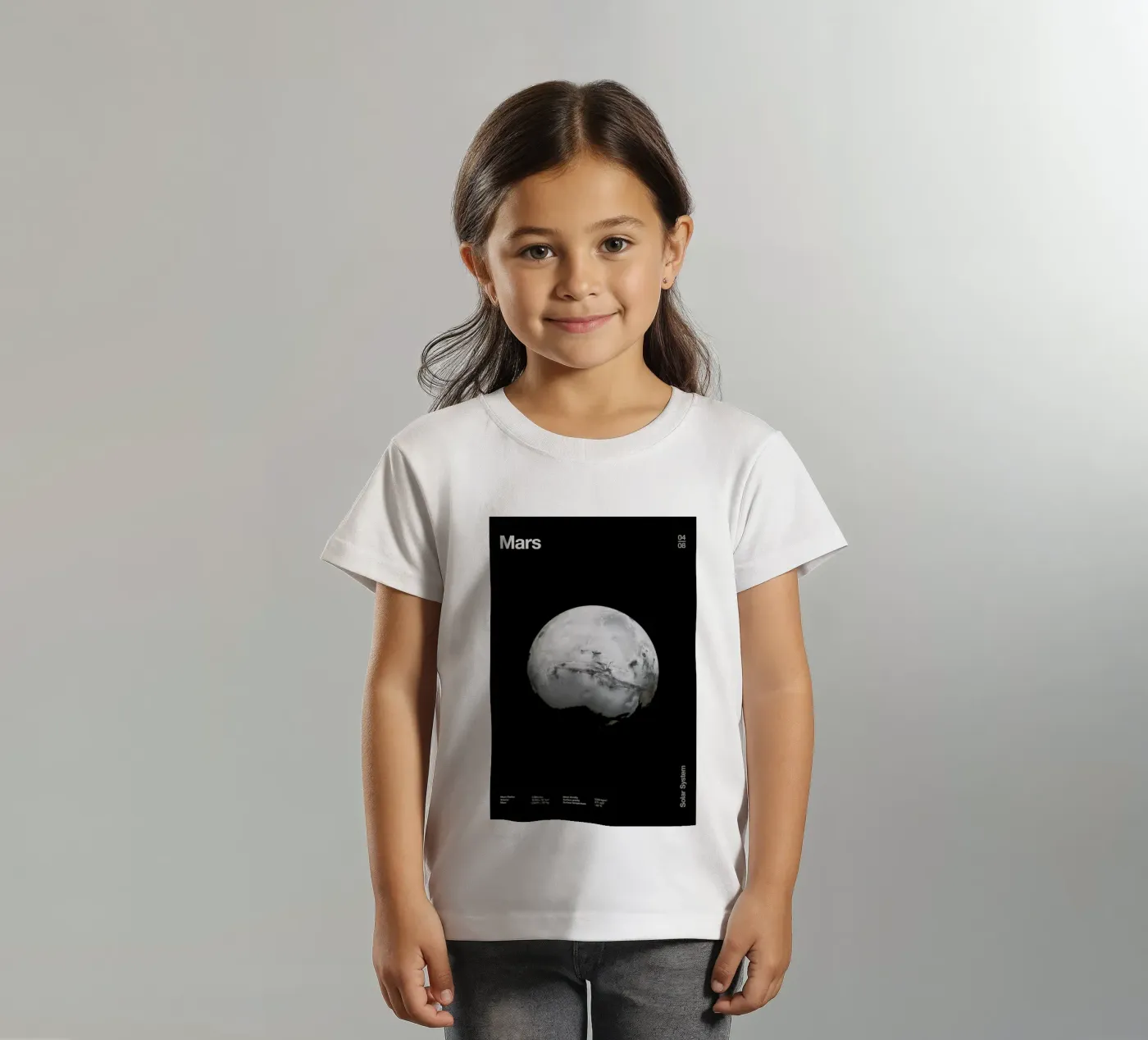 Mars t-shirt bambini da Florent Bodart