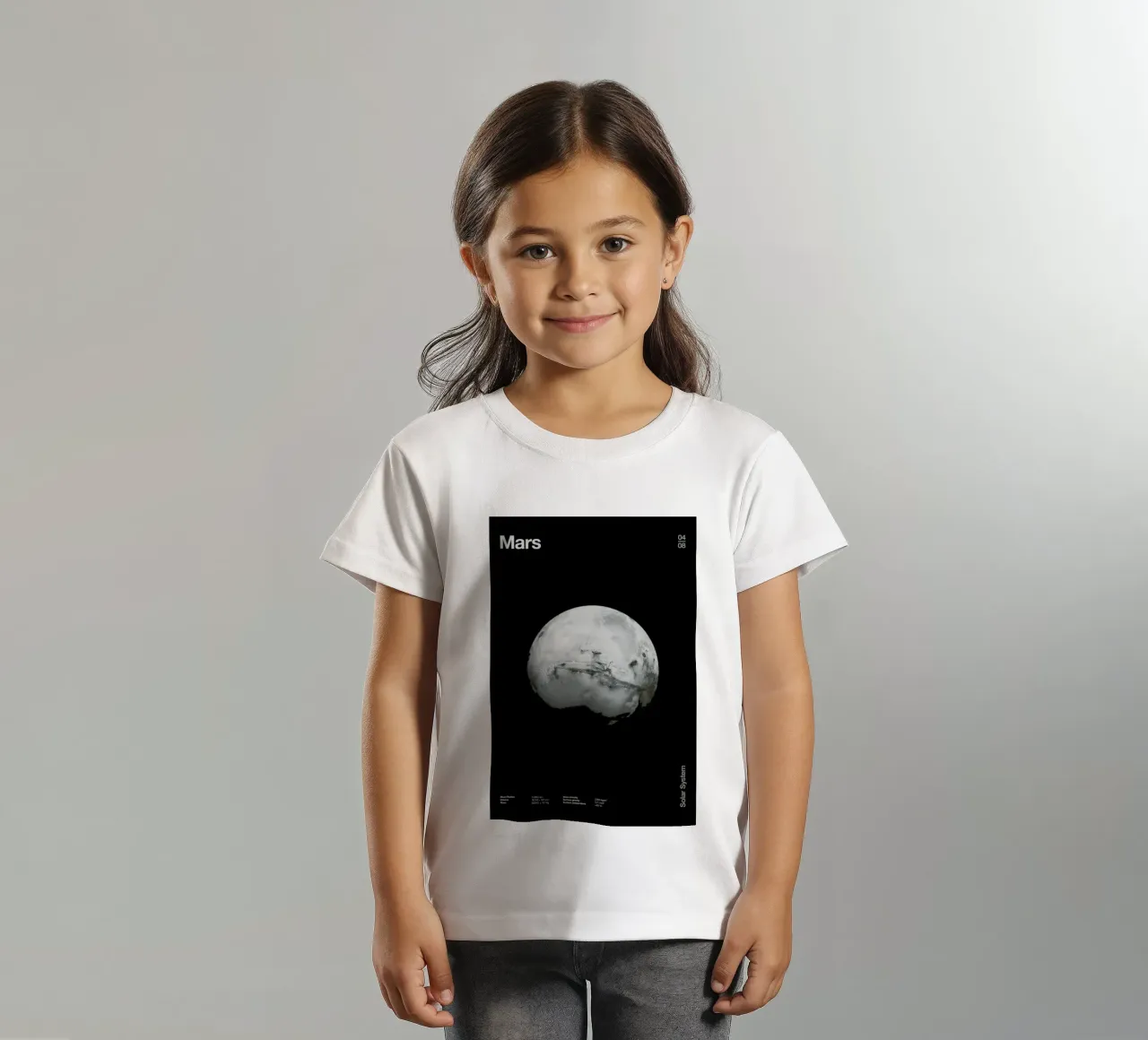 Mars t-shirt bambini da Florent Bodart