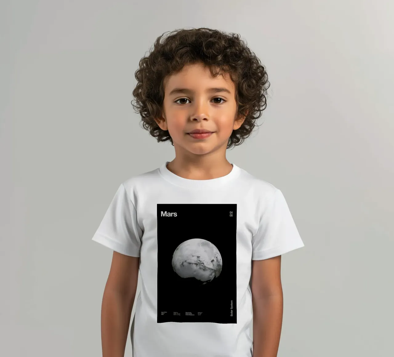 Mars t-shirt bambini da Florent Bodart