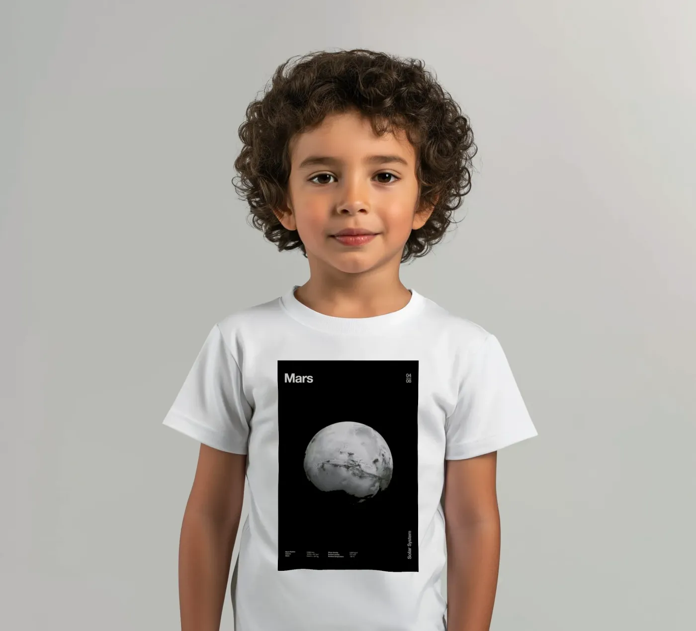 Mars Kinder T-Shirt von Florent Bodart