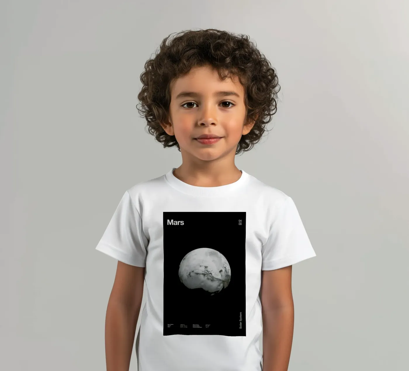 Mars t-shirt bambini da Florent Bodart