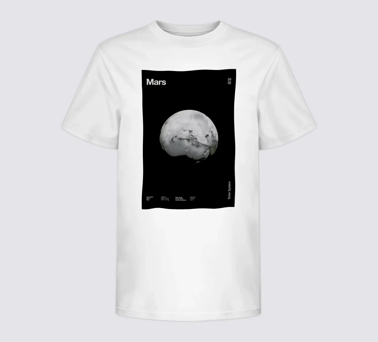 Mars t-shirt bambini da Florent Bodart