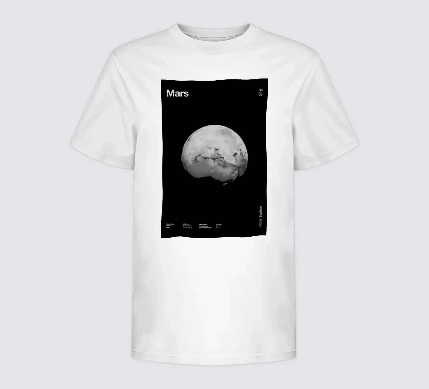 Mars Kinder T-Shirt von Florent Bodart