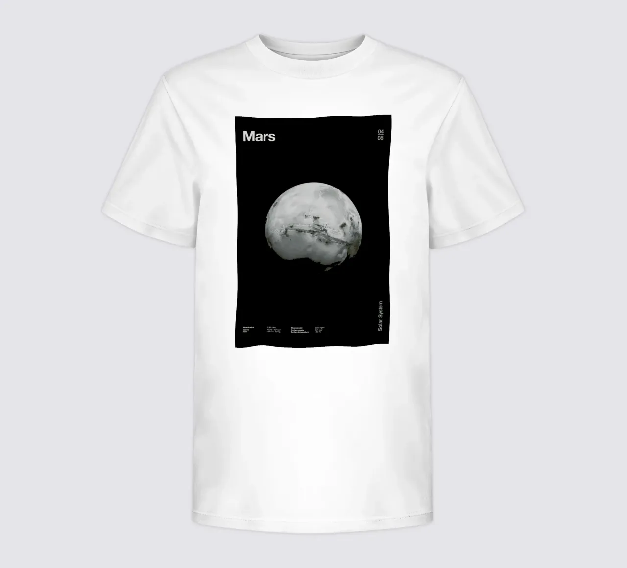 Mars t-shirt bambini da Florent Bodart
