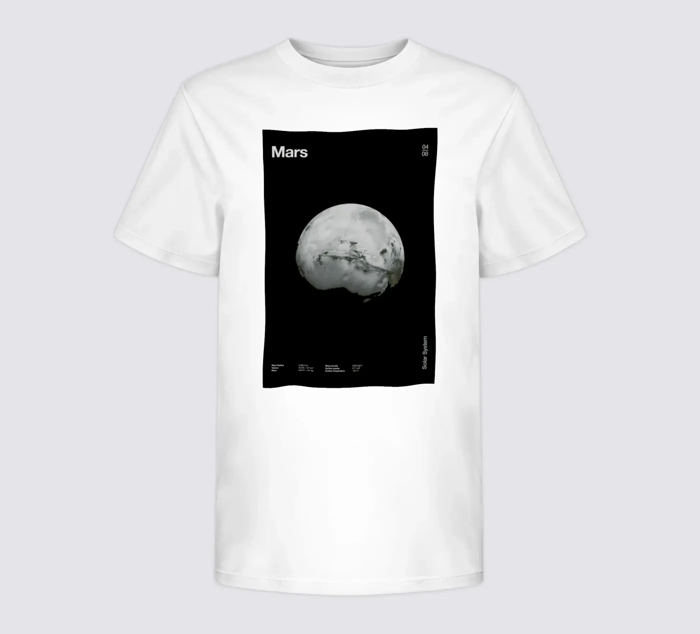 Mars t-shirt bambini da Florent Bodart