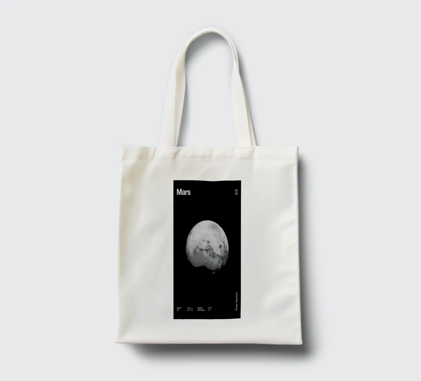 Mars tote bag by Florent Bodart