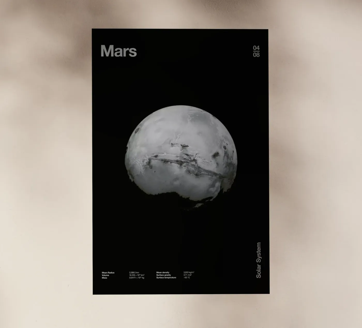 Mars backlit folie van Florent Bodart