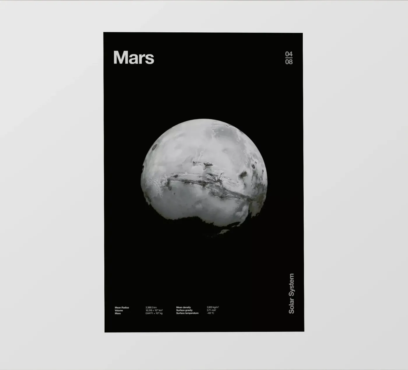 Mars backlit folie van Florent Bodart