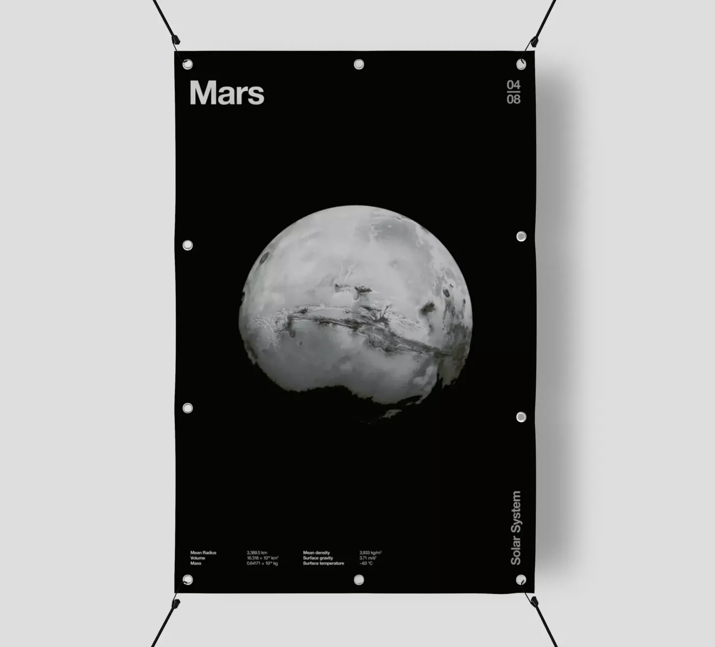 Mars telo in pvc da Florent Bodart