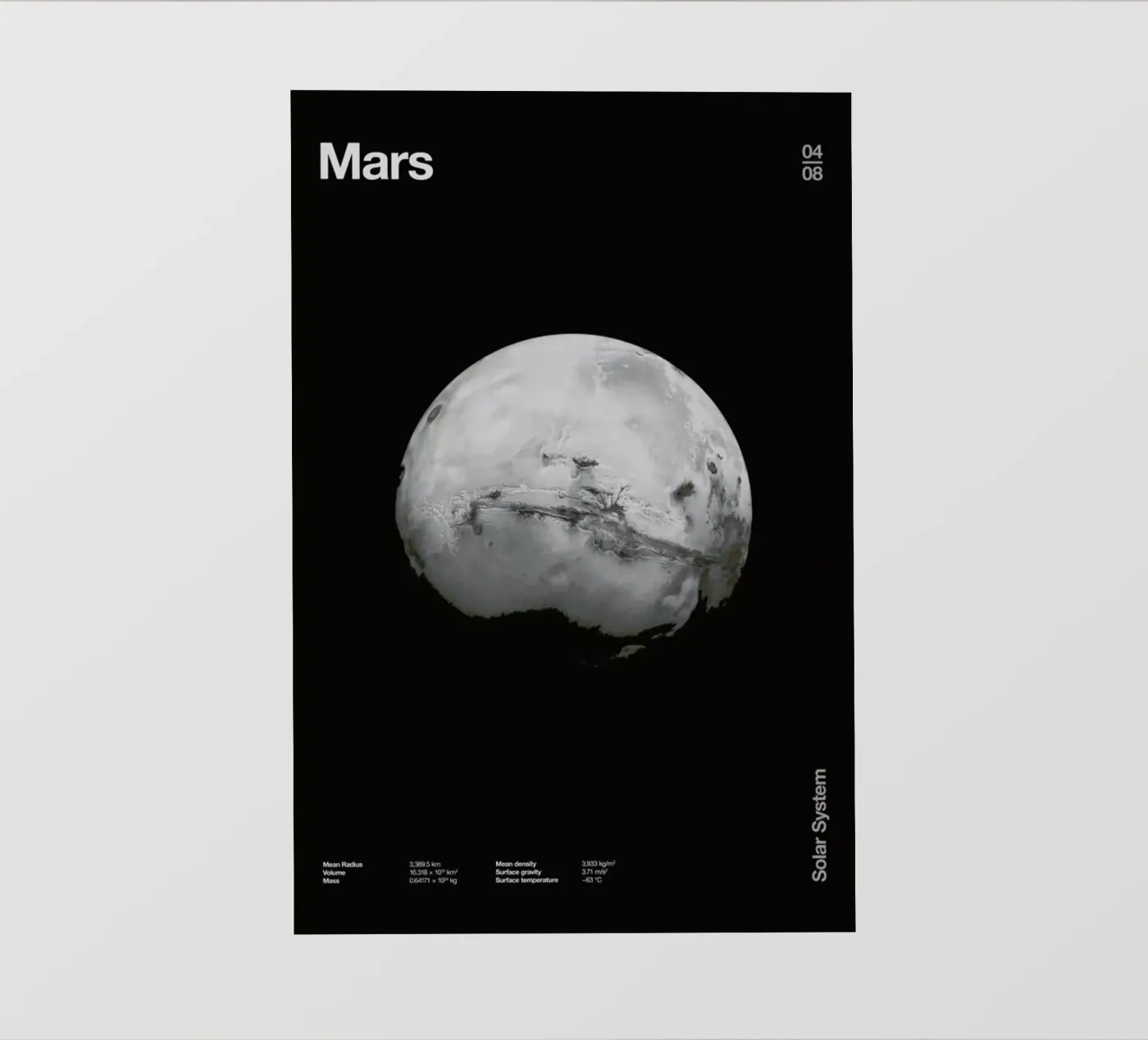 Mars telo in pvc da Florent Bodart