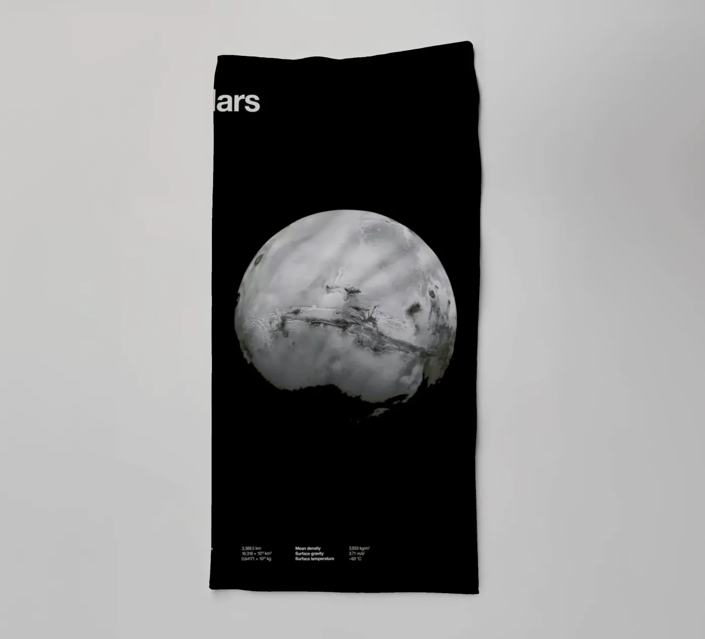 Mars badhanddoek van Florent Bodart