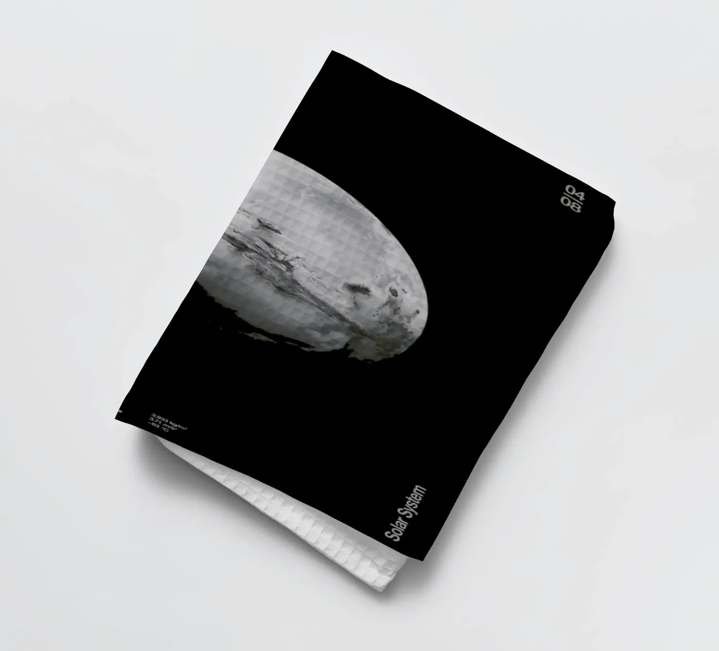Mars tea towel by Florent Bodart