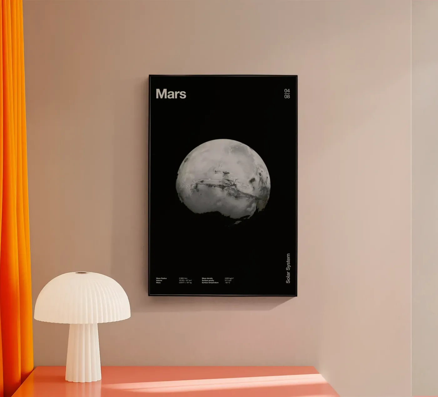 Mars plexiglass da Florent Bodart