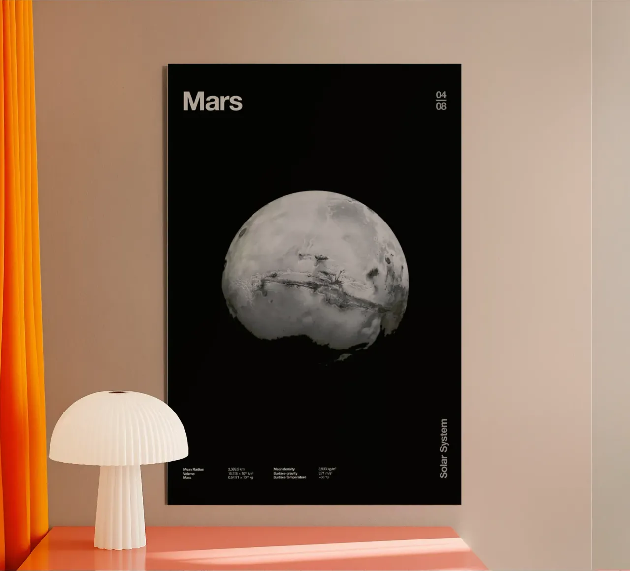 Mars alluminio dibond da Florent Bodart