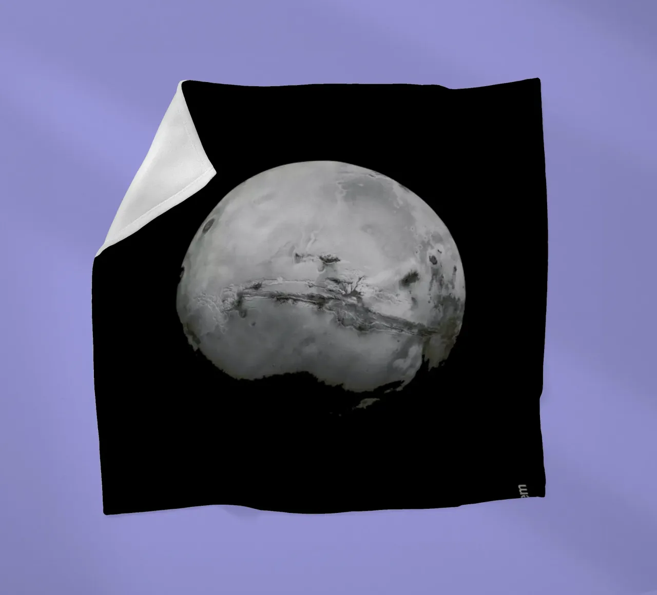 Mars Fleecedecke von Florent Bodart