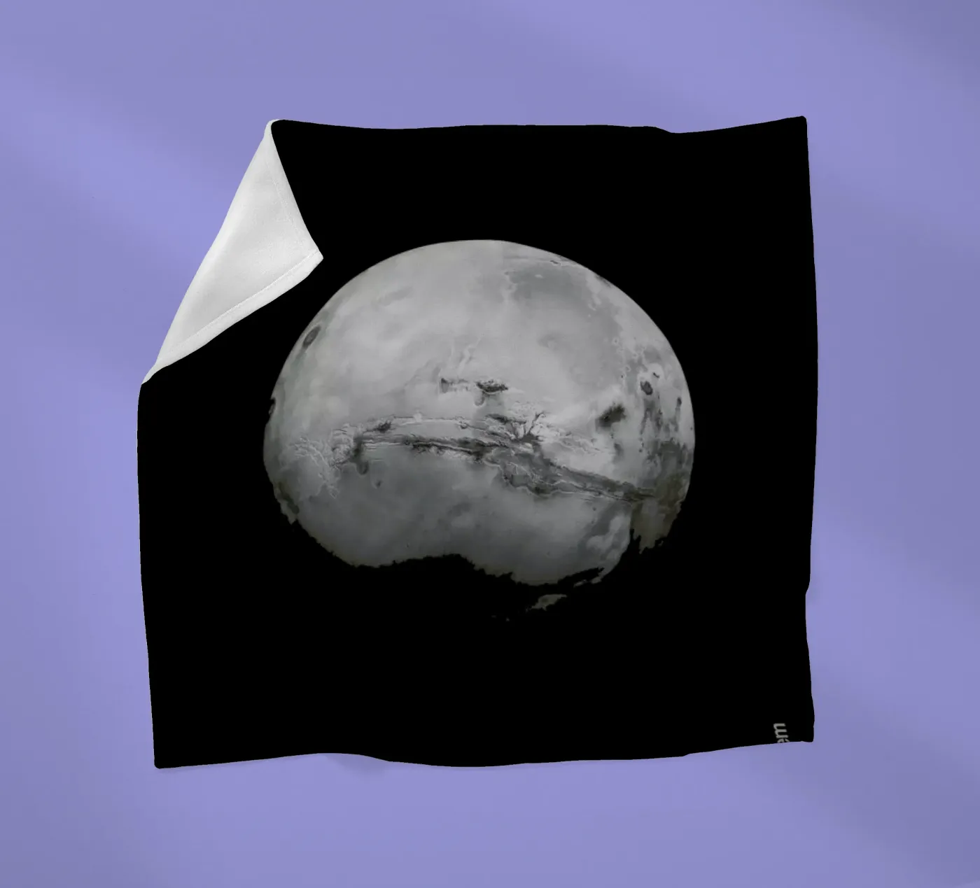 Mars fleece blanket by Florent Bodart