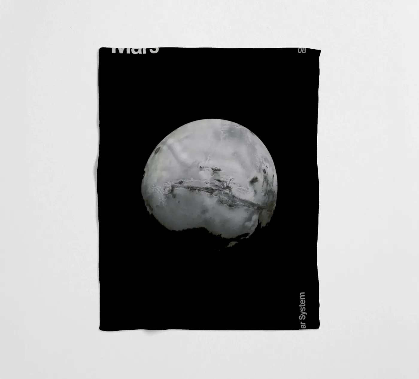 Mars Fleecedecke von Florent Bodart