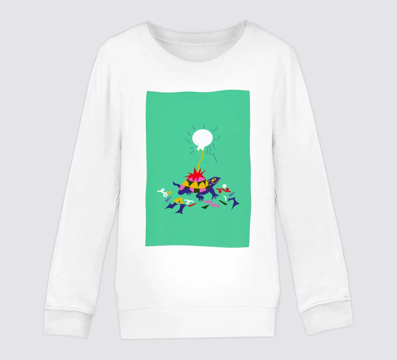 Party Turtle felpa bambino da Mariery Young